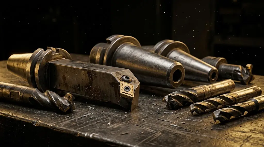 Ferramentas usadas de metal duro